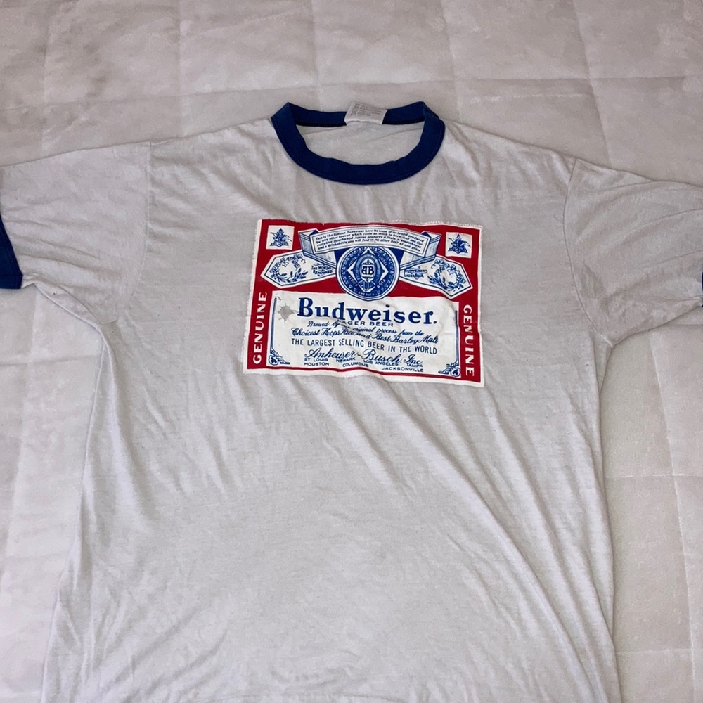 Vintage Budweiser Cotton Tee from LF